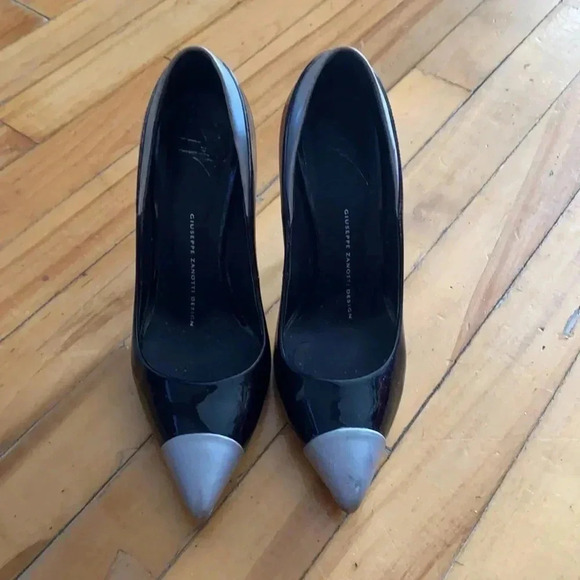 Zanotti  heels pointy toe classic pumps - Picture 2 of 12